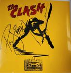 The Clash Paul Simonon Handtekening Foto Gesigneerd, Verzamelen, Muziek, Artiesten en Beroemdheden, Gesigneerd, Foto of Kaart