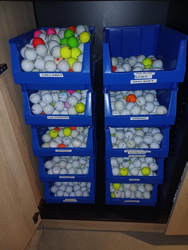 Golfballen  gebruikt & Gewassen. In top conditie, Verzamelen, Ophalen of Verzenden