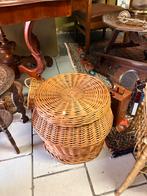 Rotan Opbergmand met Deksel, Ophalen, Overige materialen, Minder dan 50 cm, Gebruikt