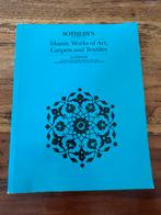 Sotheby’s Islamic Works of Art, Carpets and Textiles, Ophalen of Verzenden, Zo goed als nieuw, Schilder- en Tekenkunst