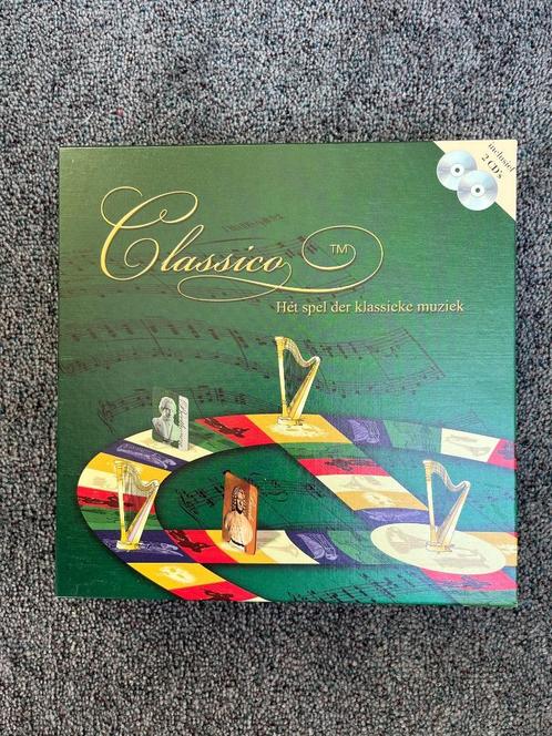 Classico Het spel der klassieke spellen, Hobby en Vrije tijd, Gezelschapsspellen | Bordspellen, Nieuw, Ophalen of Verzenden