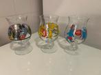 Set Duvel Bierglazen - Parra, Hop Devils, Fake, Ophalen, Zo goed als nieuw, Bierglas
