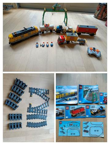 Lego Radiografische trein 7939 Goederentrein met extra rails beschikbaar voor biedingen