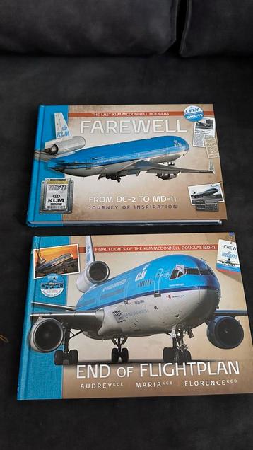 KLM MD-11 Boeken + Stickers beschikbaar voor biedingen
