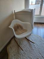 Witte Vitra Eames RAR Replica Schommelstoel, Huis en Inrichting, Fauteuils, Ophalen, Zo goed als nieuw
