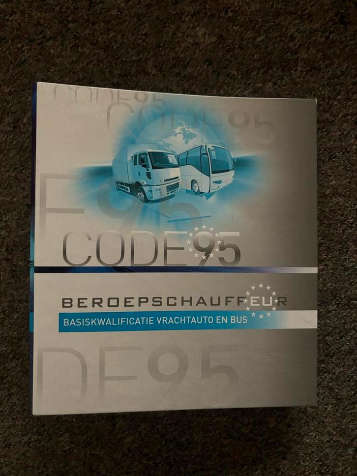 Code 95 Basiskwalificatie VRACHTAUTO en BUS, Boeken, Studieboeken en Cursussen, Nieuw, MBO, Ophalen