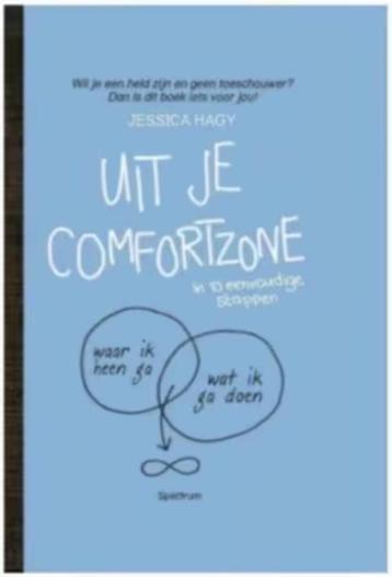 Uit je comfortzone (in 10 eenvoudige stappen) Jessica Hagy beschikbaar voor biedingen