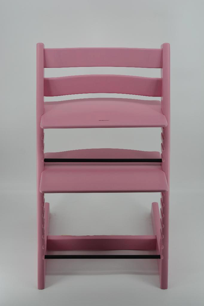 Stokke Tripp Trapp Pink – Refurbished model, Kinderen en Baby's, Kinderstoelen, Zo goed als nieuw, Meegroeistoel, Aanschuifbaar
