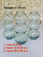 partij glazen vazen, Ophalen, Overige kleuren, Nieuw, Glas
