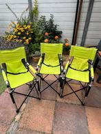 3 nette stevige iets hogere kinder campingstoelen eurotrail, Ophalen, Gebruikt, Campingstoel
