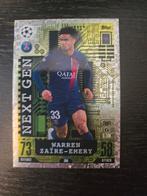 Warren Zaire-Emery Next Gen Topps Match Attax, Ophalen of Verzenden, Zo goed als nieuw, Buitenlandse clubs, Spelerskaart