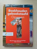 Boekhouden geboekstaafd 1, Zo goed als nieuw, Noordhoff Uitgevers, Beta, HBO