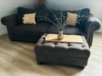 Bruine urban sofa san remo rechte bank ca 2,5 m breed hocker, Huis en Inrichting, Banken | Bankstellen, Ophalen, X, 100 tot 125 cm
