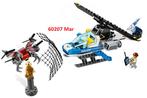 Lego 60207 Luchtpolitie drone-achtervolging, Ophalen of Verzenden, Zo goed als nieuw, Complete set, Lego
