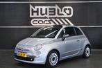 Fiat 500 1.4-16V Lounge Panoramadak, Leder, Parkeersensoren, Euro 5, 101 pk, Gebruikt, Zwart