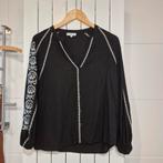 Maicazz blouse maat 36 zwart wit, Kleding | Dames, Blouses en Tunieken, Ophalen of Verzenden, Zo goed als nieuw, Maat 36 (S), Zwart