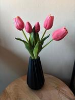 3D Geprinte Vaas - Modern Design, Kunststof, Zwart, Ophalen of Verzenden, Minder dan 50 cm