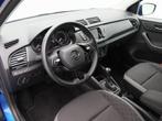 Skoda Fabia Combi 1.0 TSi Automaat Ambition | Cruise Control, Auto's, Skoda, Stof, Gebruikt, 95 pk, Blauw