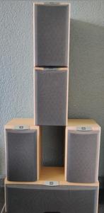 Speaker set 5x merk JBL type SCS-178, Ophalen, Gebruikt, Front, Rear of Stereo speakers, JBL