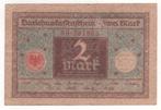 2 mark Duitsland 1920 noodgeld (BB23), Ophalen of Verzenden, Duitsland, Los biljet