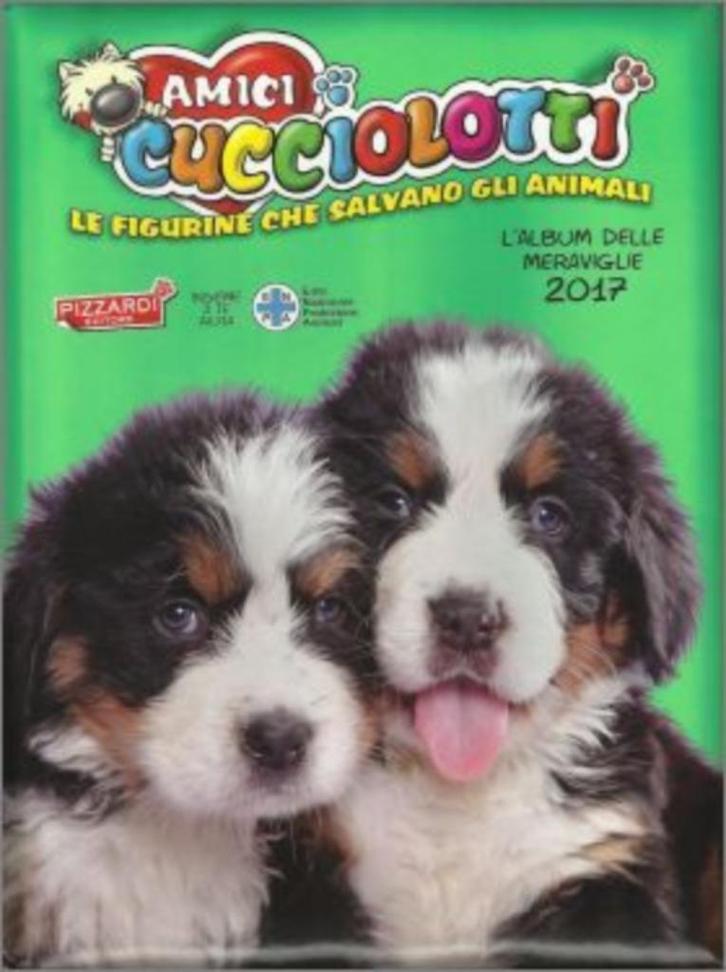 Pizzardi Amici Cucciolotti 2017 (like Panini), Verzamelen, Stickers, Nieuw, Dier en Natuur, Ophalen of Verzenden