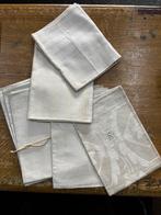 Theedoeken 6 stuks carlotte antiek en brocante, Ophalen of Verzenden