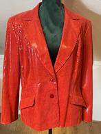 Clasen 44 rood glanzend jasje blazer, Kleding | Dames, Ophalen of Verzenden, Zo goed als nieuw, Maat 42/44 (L), Rood