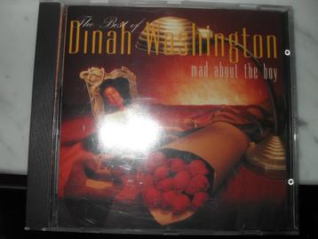 CD DINAH WASHINGTON-THE BEST OF :MAD ABOUT THE BOY. beschikbaar voor biedingen