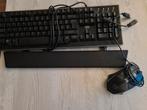 Gtx trust toetsenbord met muis, Computers en Software, Toetsenborden, Verzenden, Gaming toetsenbord, Zo goed als nieuw, Gtx trust