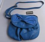 LEUK BLAUW ECHT LEREN TASJE * NIEUW Staat *, Verzenden, Zo goed als nieuw, Blauw, Schoudertasje