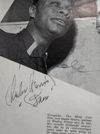Nat King Cole 1954 boekje met alle originele handtekeningen, Gebruikt, Ducoso, Ophalen of Verzenden, Boek, Tijdschrift of Artikel