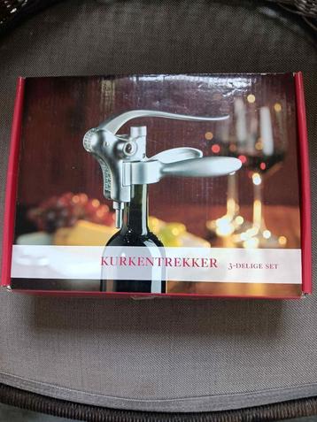 Kurkentrekker set 3 delig beschikbaar voor biedingen