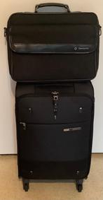 Samsonite Spinner Rolkoffer 55x20  Zwart En Laptoptas., Sieraden, Tassen en Uiterlijk, Koffers, Overige materialen, 50 tot 60 cm