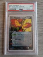 Rocket's Moltres ex PSA 9 holo #100 Team Rocket Returns, Ophalen of Verzenden, Zo goed als nieuw