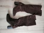 Fred de la Bretoniere Bruine suede laarzen 39 Nieuw, Hoge laarzen, Fred de la Bretoniere, Bruin, Nieuw