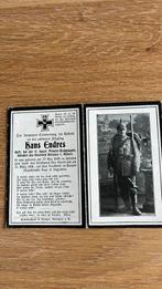 WO1 duitse militair bidprentje, Verzamelen, Verzenden