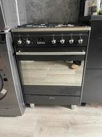 Smeg gasfornuis met oven, Ophalen, 60 cm of meer, 4 kookzones, Zo goed als nieuw