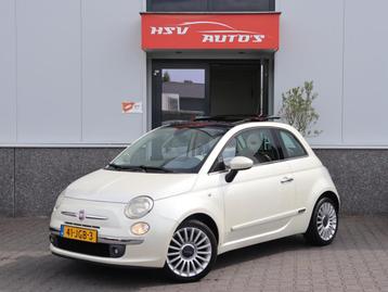 Fiat 500 1.2 Lounge automaat LEER org NL beschikbaar voor biedingen