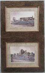 J. Guérard (1856-1924): Na de Slag bij de Marne, Parijs (2X), Ophalen of Verzenden