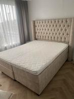 Boxspring, Huis en Inrichting, Slaapkamer | Boxsprings, Ophalen of Verzenden, Zo goed als nieuw, Tweepersoons