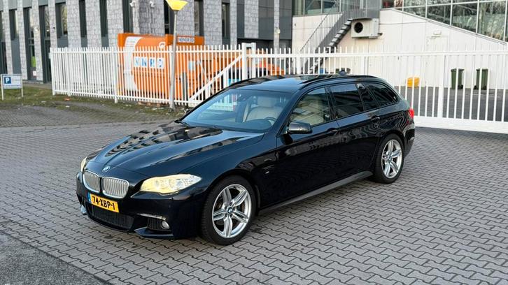 BMW 520I F11 M-pakket, Pano, Breedset 19”, Trekhaak,, Auto's, BMW, Particulier, 5-Serie, ABS, Adaptieve lichten, Airbags, Airconditioning