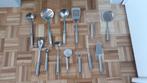 Keukengerei, RVS, lepels, taartschep, pizzasnijder, Huis en Inrichting, Keuken | Keukenbenodigdheden, Ophalen of Verzenden, Gebruikt