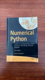 Numerical python 3th edition, Boeken, Programmeertaal of Theorie, Ophalen of Verzenden, Zo goed als nieuw, Robert Johansson