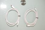 Laad Kabeltjes van USB A of C naar Lightning (Apple) Iphone, Ophalen of Verzenden, Zo goed als nieuw