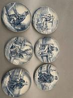 Delfts blauwe bordjes. Kleintjes, Antiek en Kunst, Antiek | Keramiek en Aardewerk, Ophalen