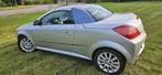 Opel Tigra 1.4 16V Twintop 2004 Grijs, Auto's, Opel, Voorwielaandrijving, 4 cilinders, Cabriolet, Leder en Stof