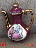 Miniatuur Porseleinen Theepotje, Verzamelen, Ophalen of Verzenden, Zo goed als nieuw, Porselein, Beeldje(s)