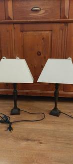 Mooie tafellampen 2×, Huis en Inrichting, Lampen | Tafellampen, Ophalen of Verzenden, Minder dan 50 cm