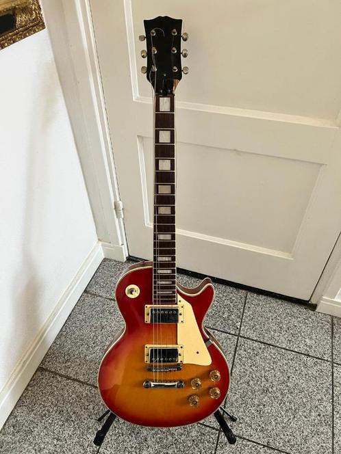 Vintage Les Paul-stijl gitaar (Japans / lawsuit era / '70), Muziek en Instrumenten, Snaarinstrumenten | Gitaren | Elektrisch, Gebruikt