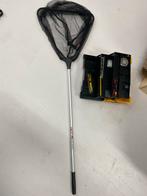 Visnet en viskoffer starterset, Watersport en Boten, Hengelsport | Algemeen, Ophalen of Verzenden, Zo goed als nieuw